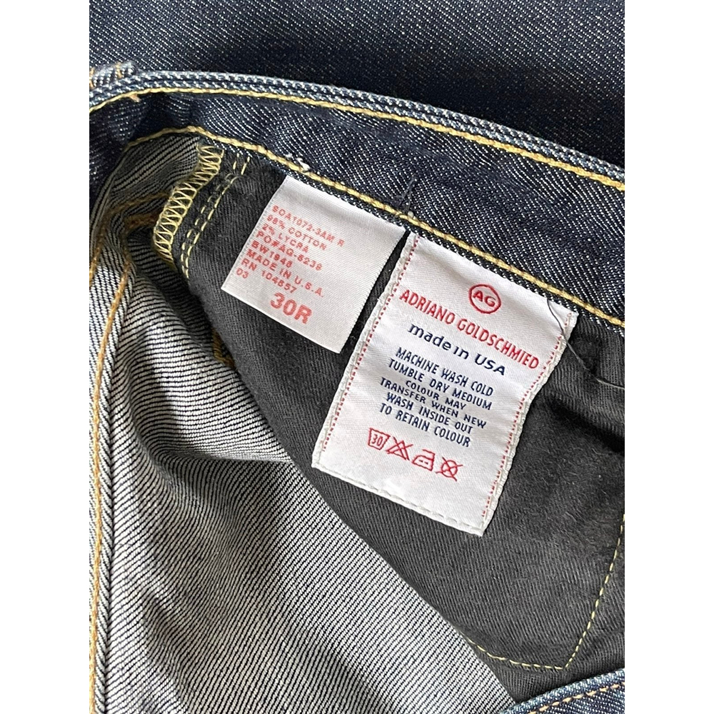 Women's AG Jeans The Club Darkwash Bootcut Size 30 - Picture 7 of 9